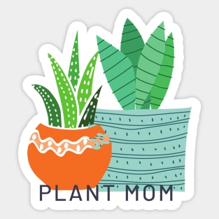 Plant Mom Bright Sticker